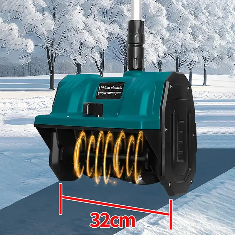 Electric Snow Sweeper – Powerful 1200W Cordless Snow Cleaner