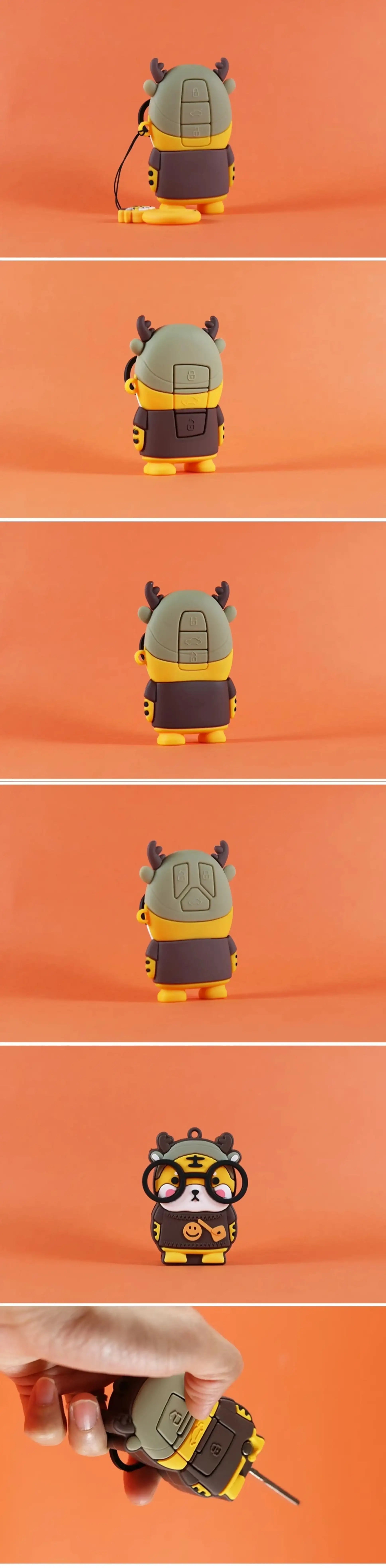 Cute Silicone Car Key Cover