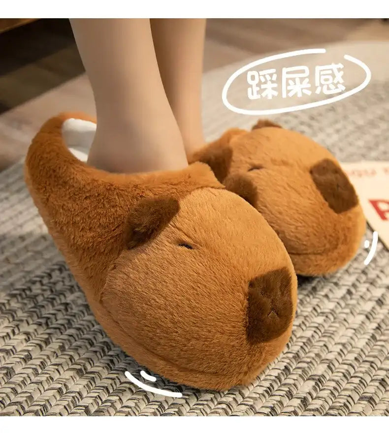 Capybara Onesie Pajamas – Cozy Winter Animal Suit
