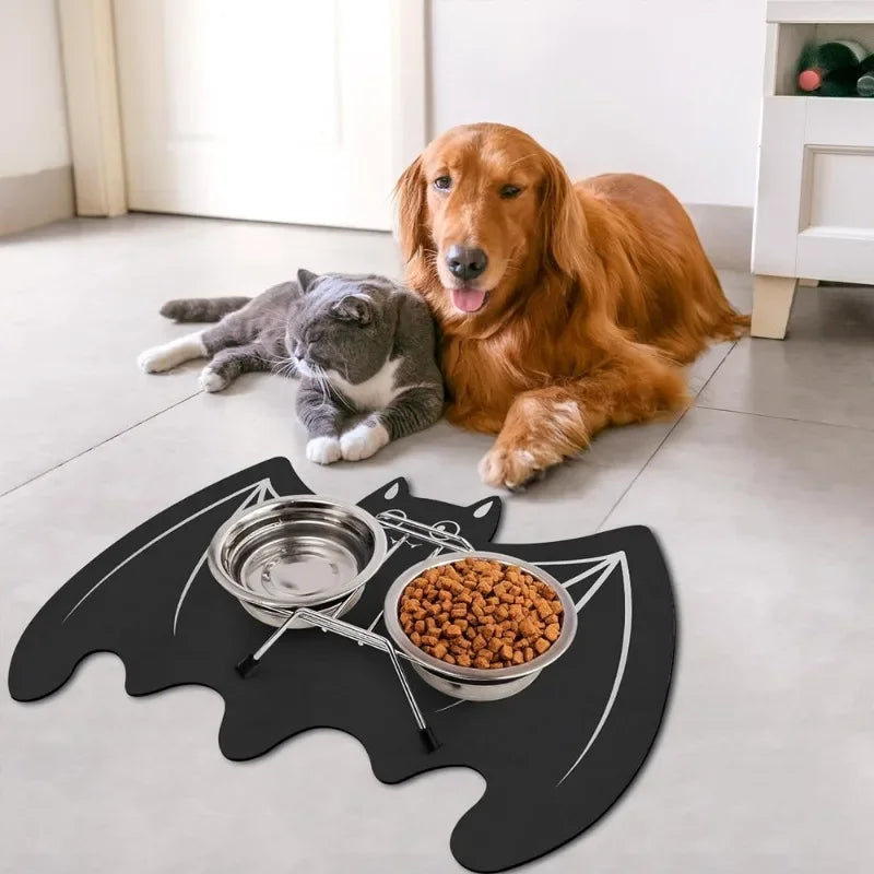 Halloween Pet Feeding Mat