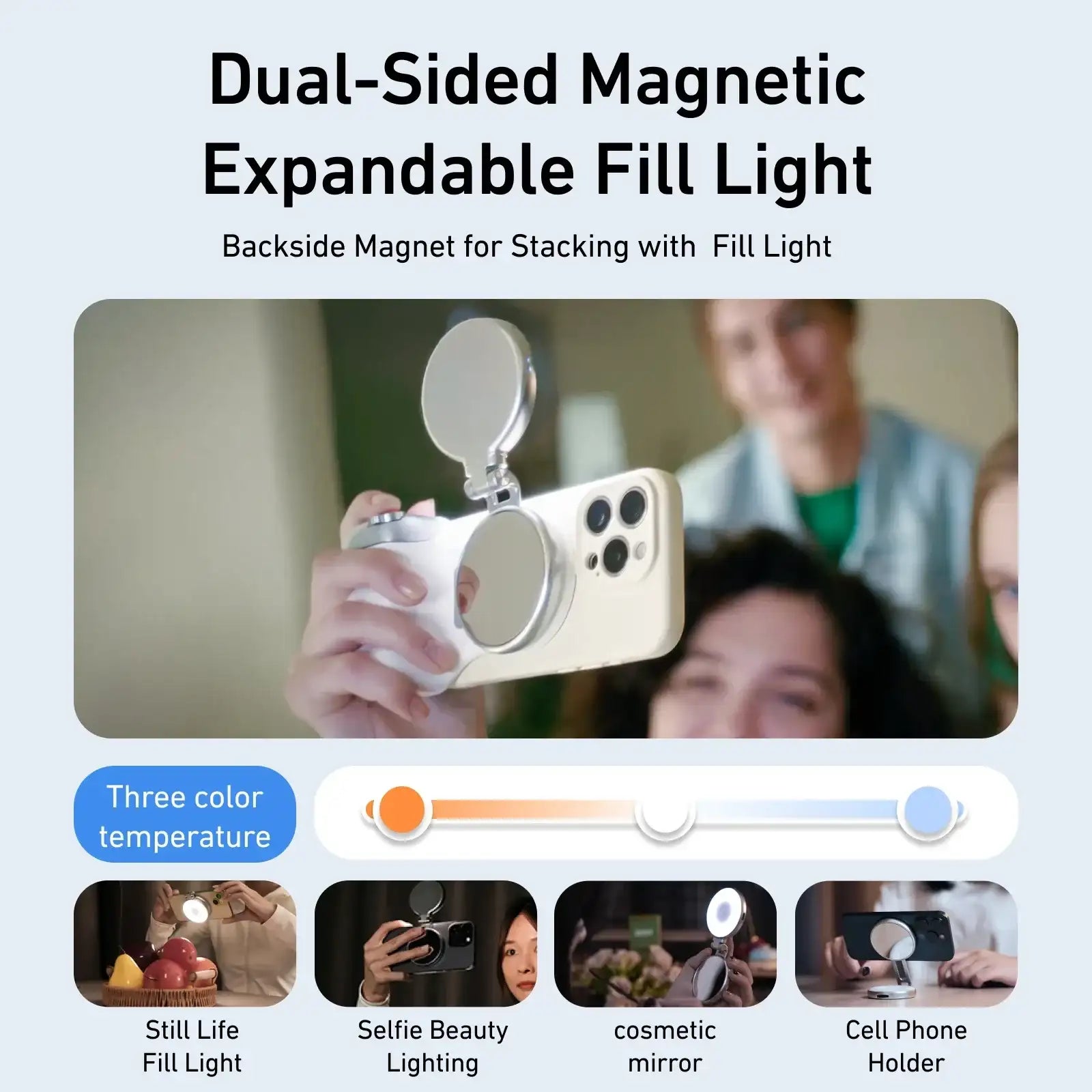 Ergonomic Fun Shot Magnetic Grip – iPhone & Android