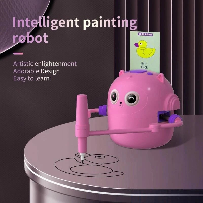 Interactive Educational Drawing Robot Toy