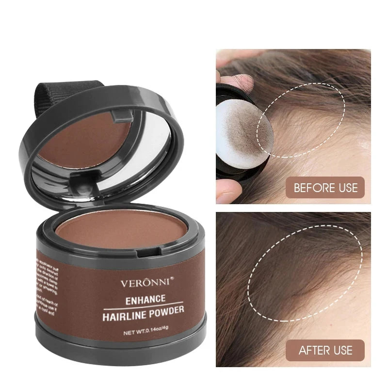Hairline Shadow Powder 4g | Black Root Cover Up Concealer