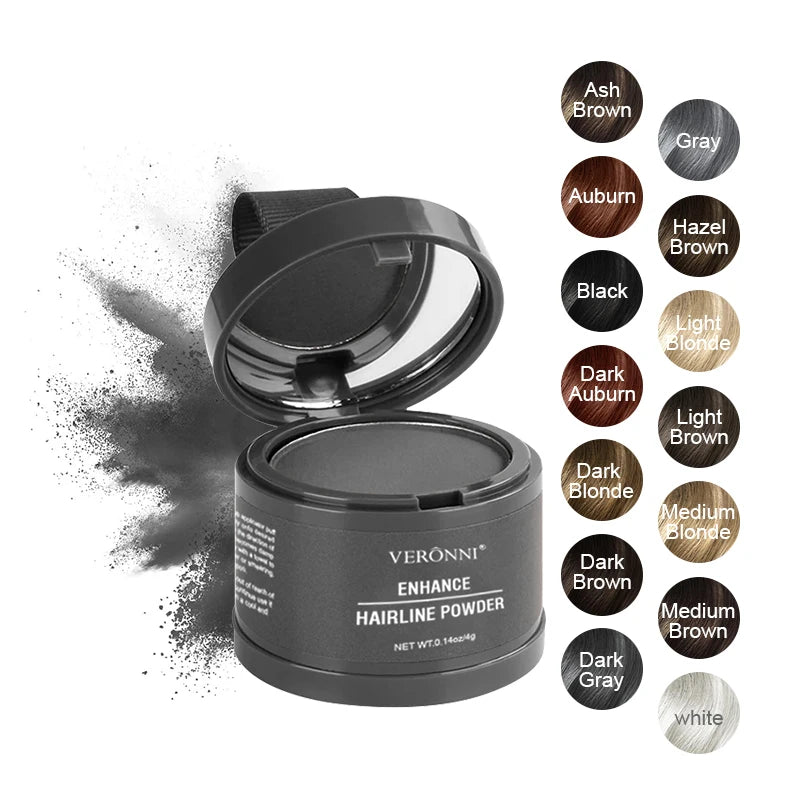 Hairline Shadow Powder 4g | Black Root Cover Up Concealer