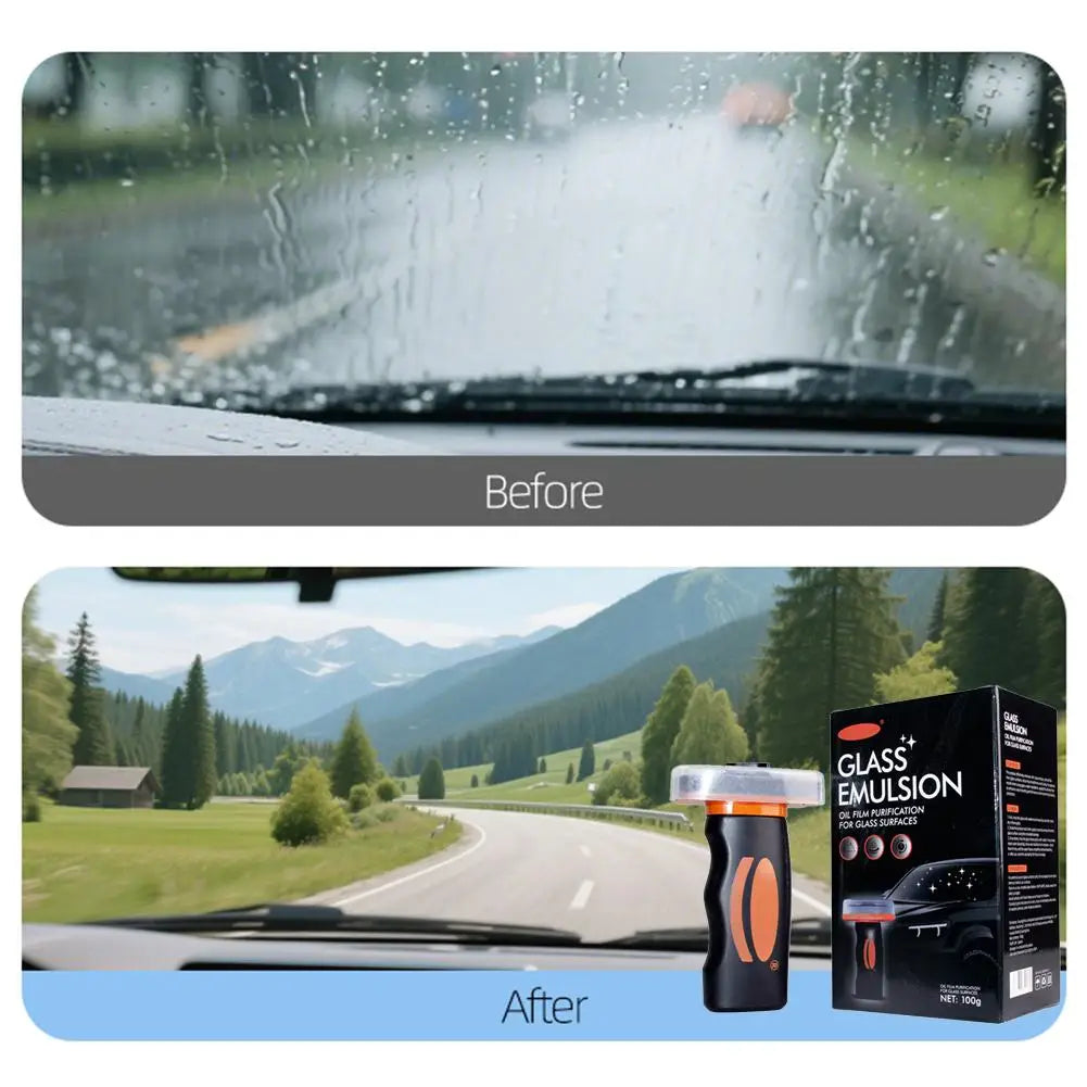 Car Glass Oil Film Cleaner
