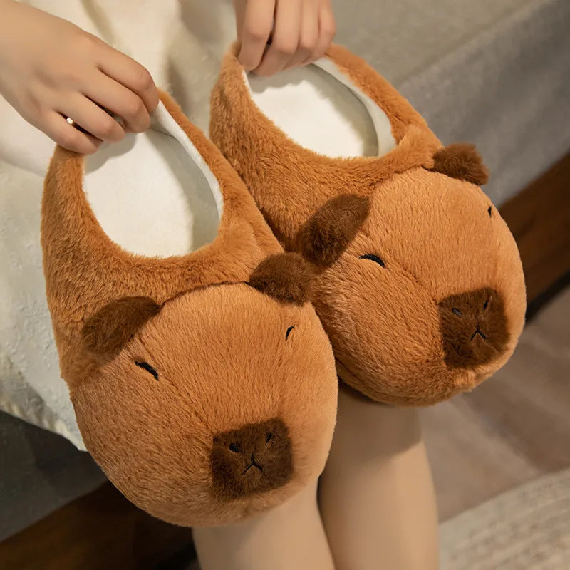Capybara Onesie Pajamas – Cozy Winter Animal Suit