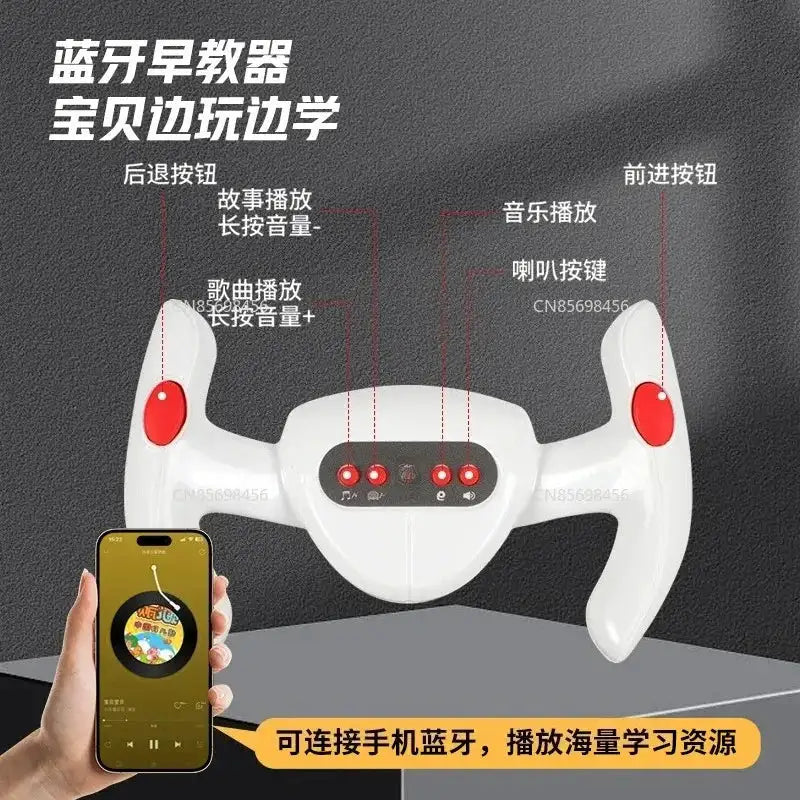 Kids Electric Go Kart with Double Battery Ride - Foldable 