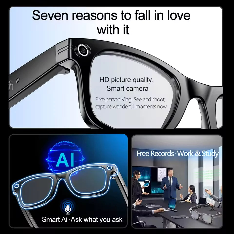 AI Smart Glasses with Camera