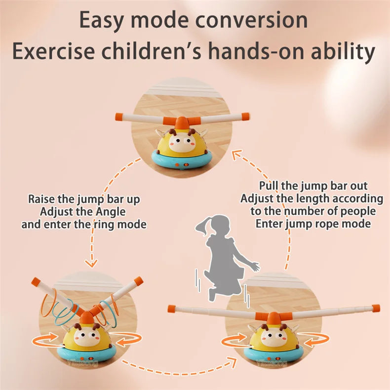 2 in 1 Skipping Machine