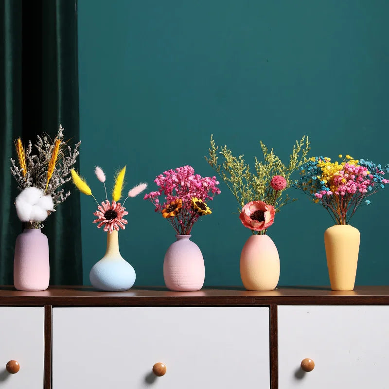 Modern Rustic Nordic Style Ceramic Vase