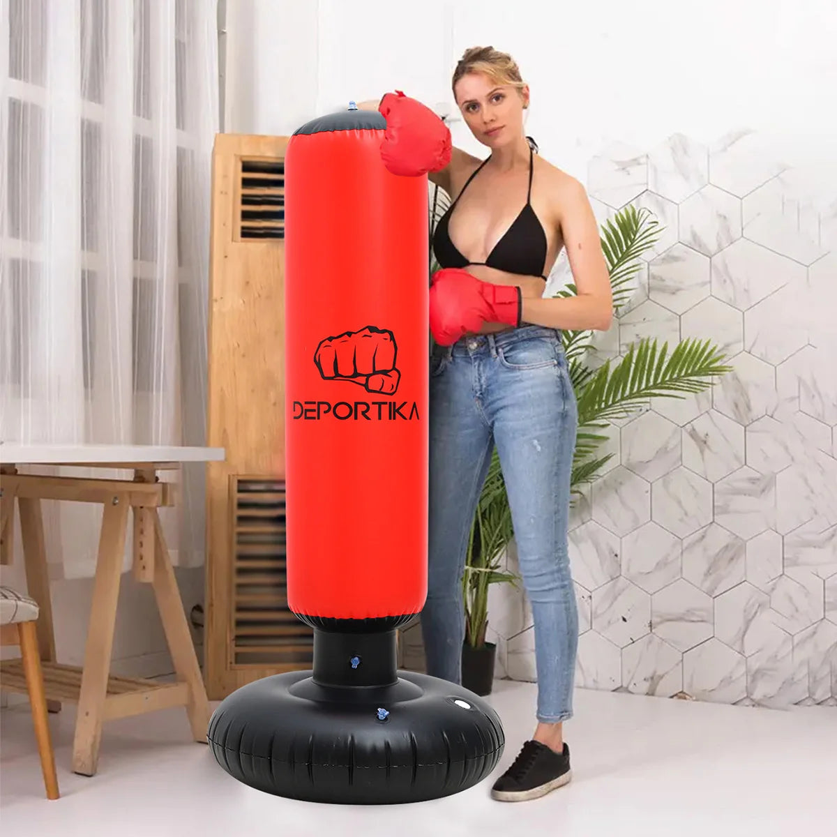 Inflatable Standing Punching Bag