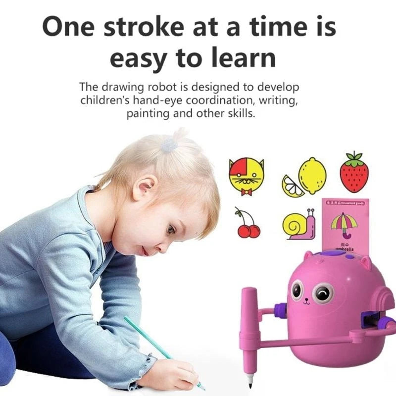 Interactive Educational Drawing Robot Toy