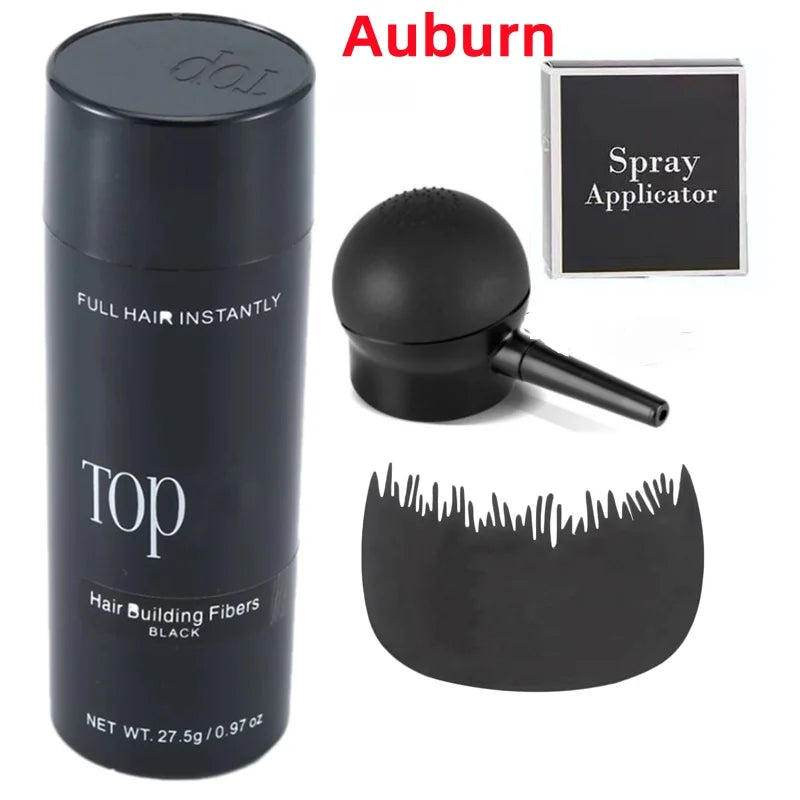 Keratin Hair Fibers 3pcs Set | 27.5g Hair Building Fibers