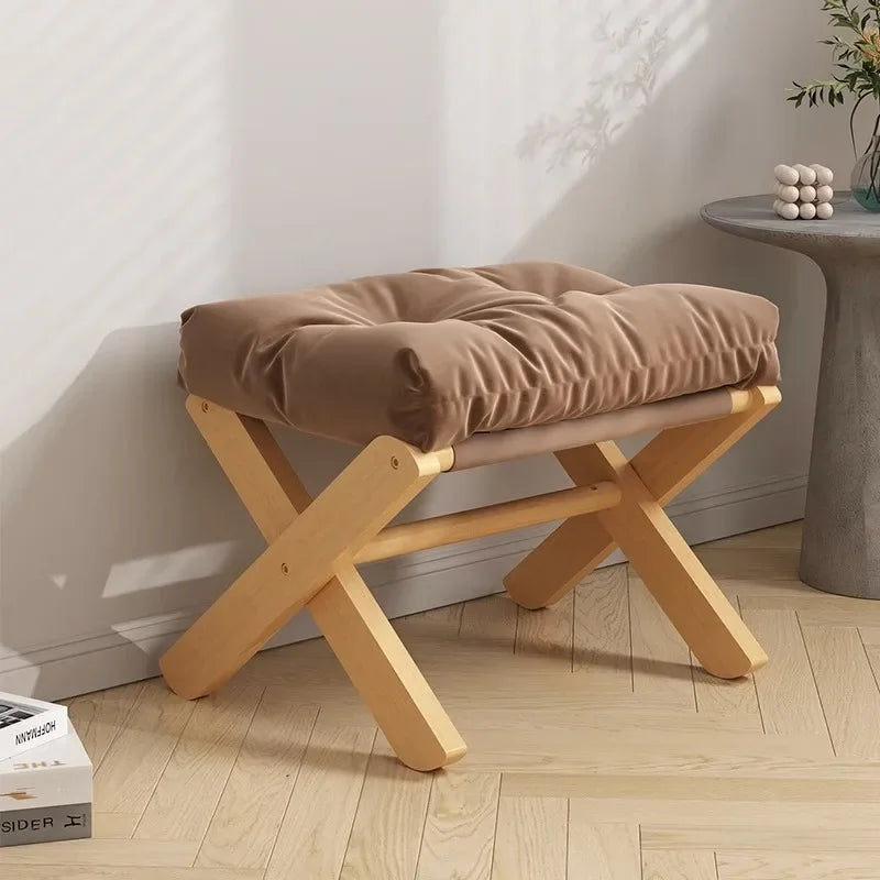 Portable Folding Footrest Stool