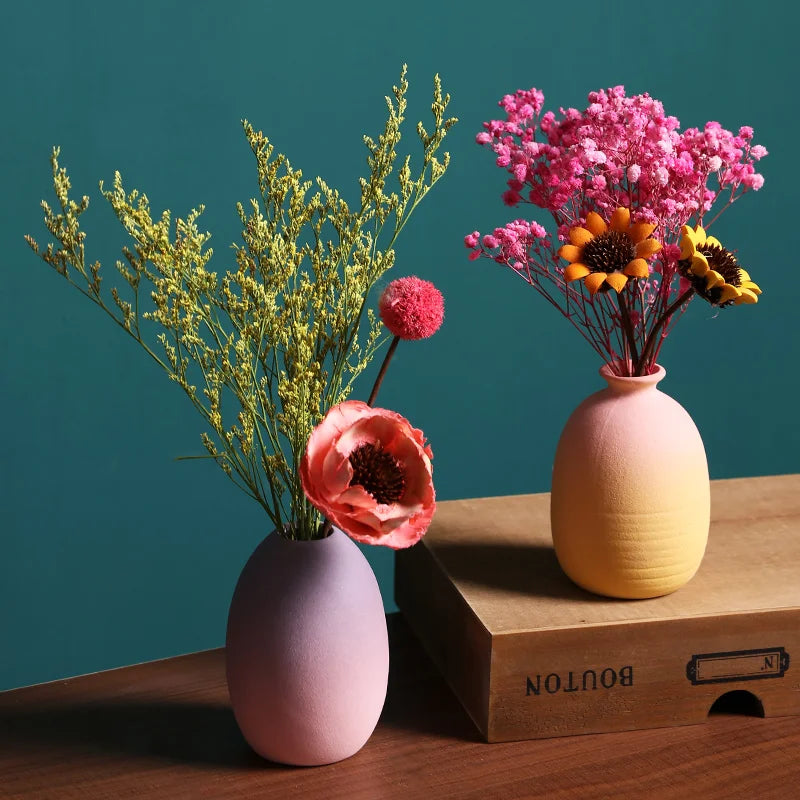 Modern Rustic Nordic Style Ceramic Vase