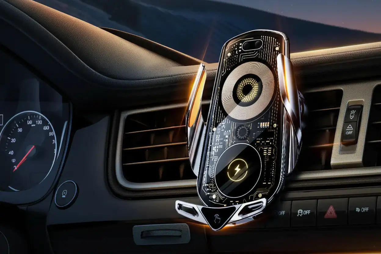 Magnetic Wireless Car Phone Holder