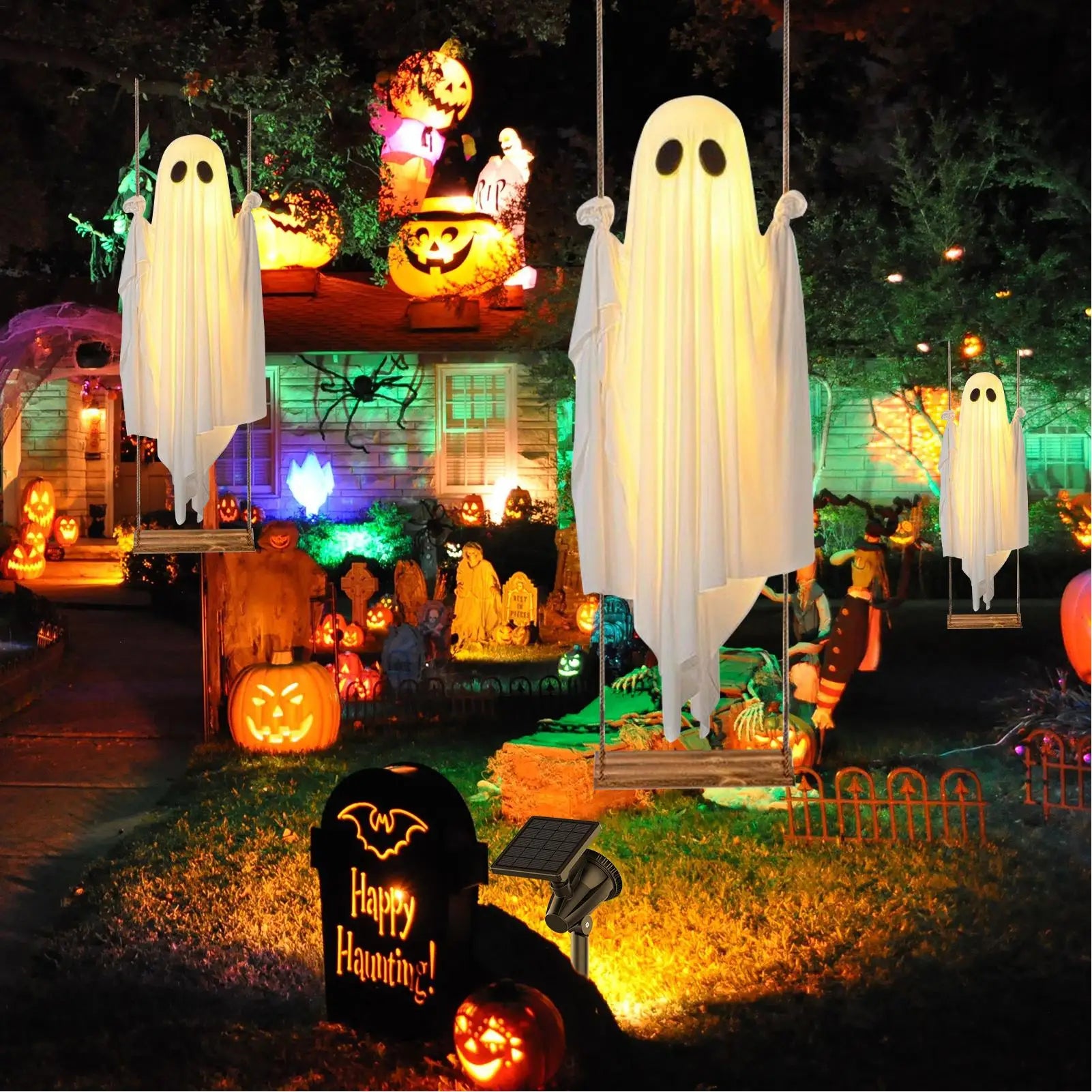 LED Halloween Ghost Decor