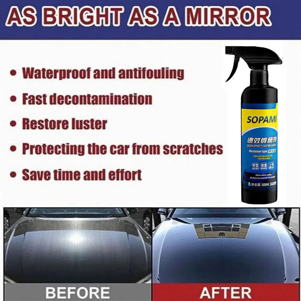 Sopami Nano Ceramic Car Coating Spray - Quick Wax