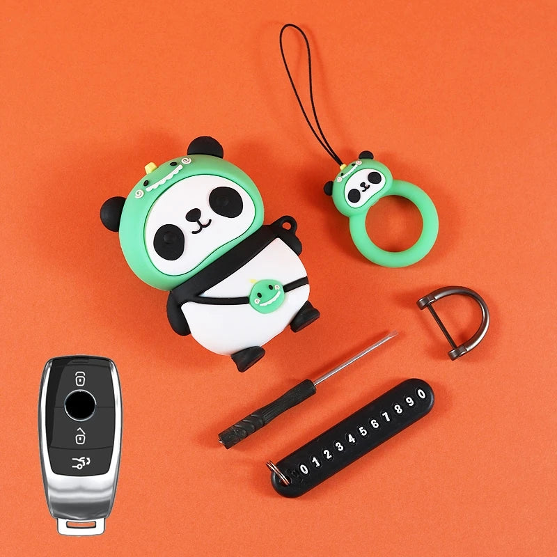 Cartoon Car Key Cover