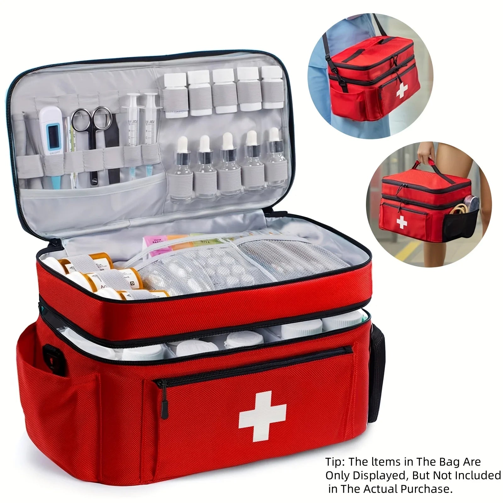 Travel Medicine Storage Bag