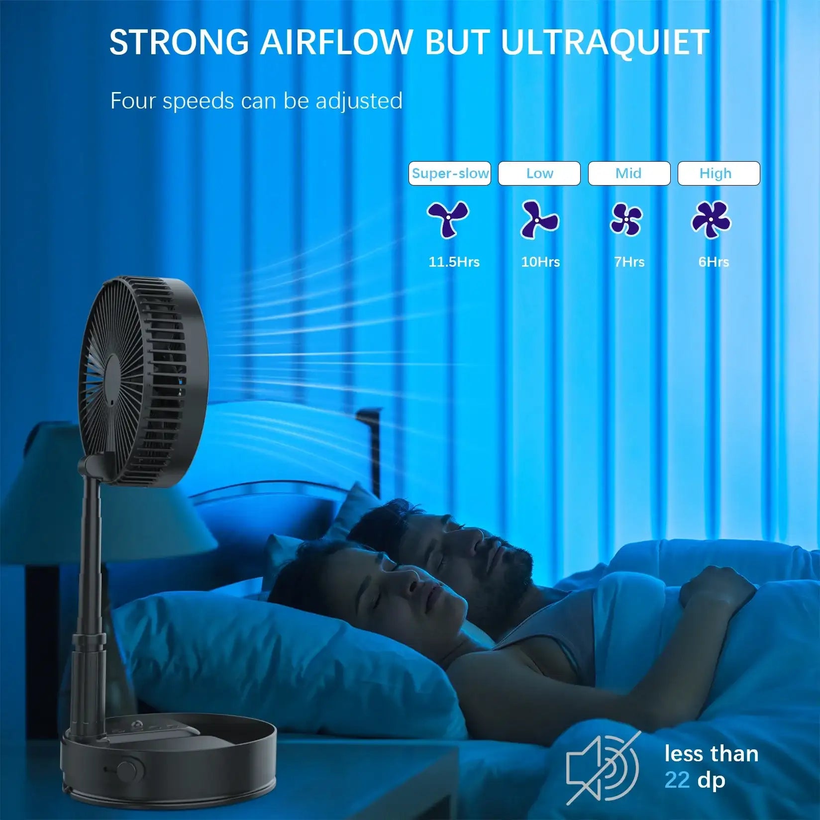 Foldable Portable Travel Fan