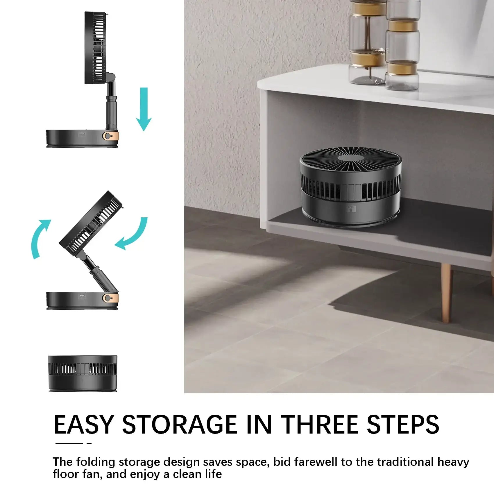 Foldable Portable Travel Fan