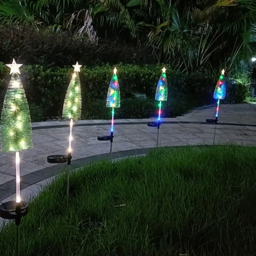 Solar Christmas Tree Lights