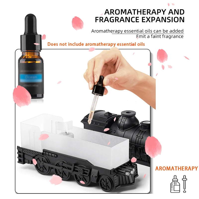 Train Humidifier Aromatherapy Diffuser