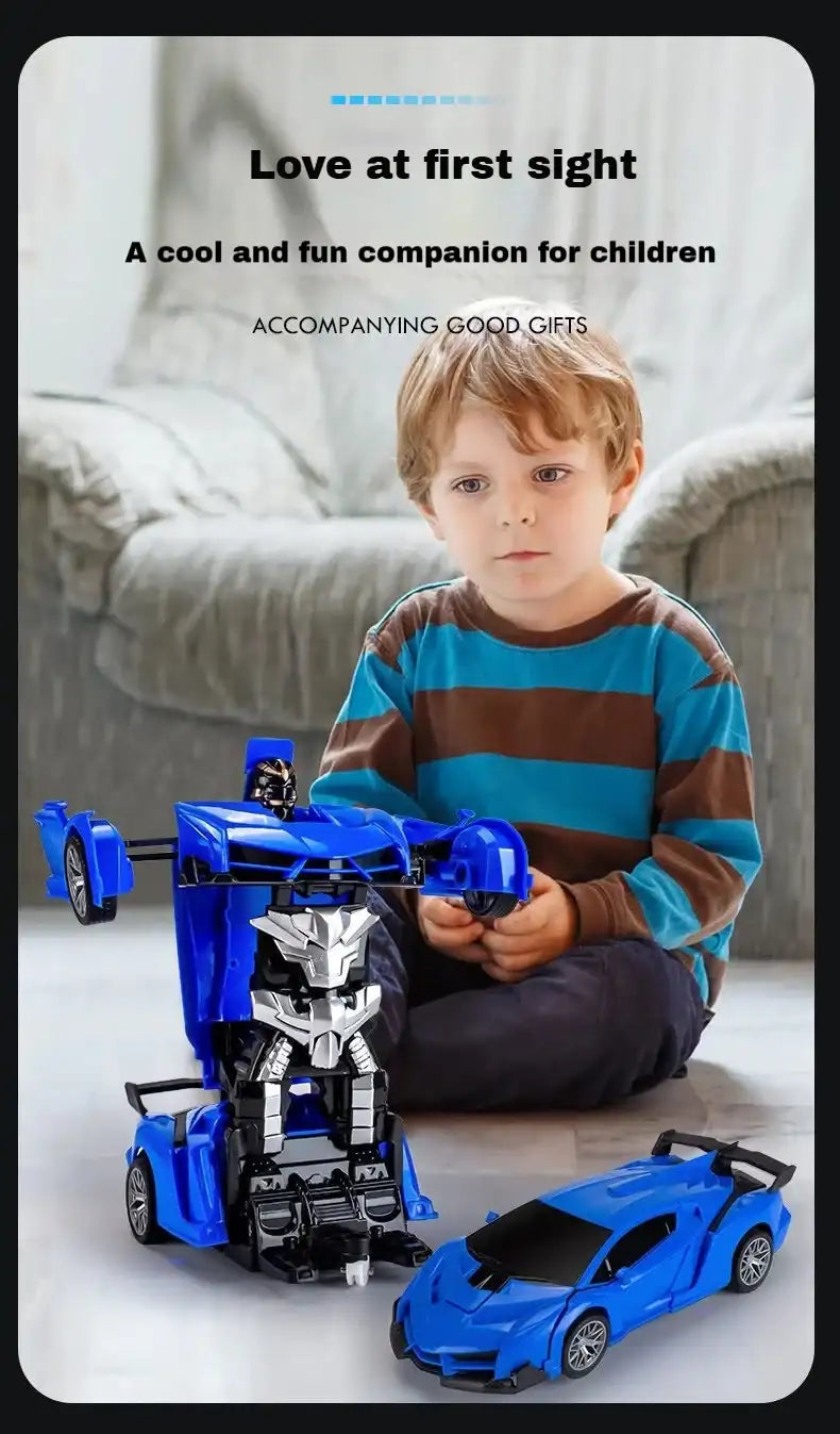 RC Transforming Robot Car