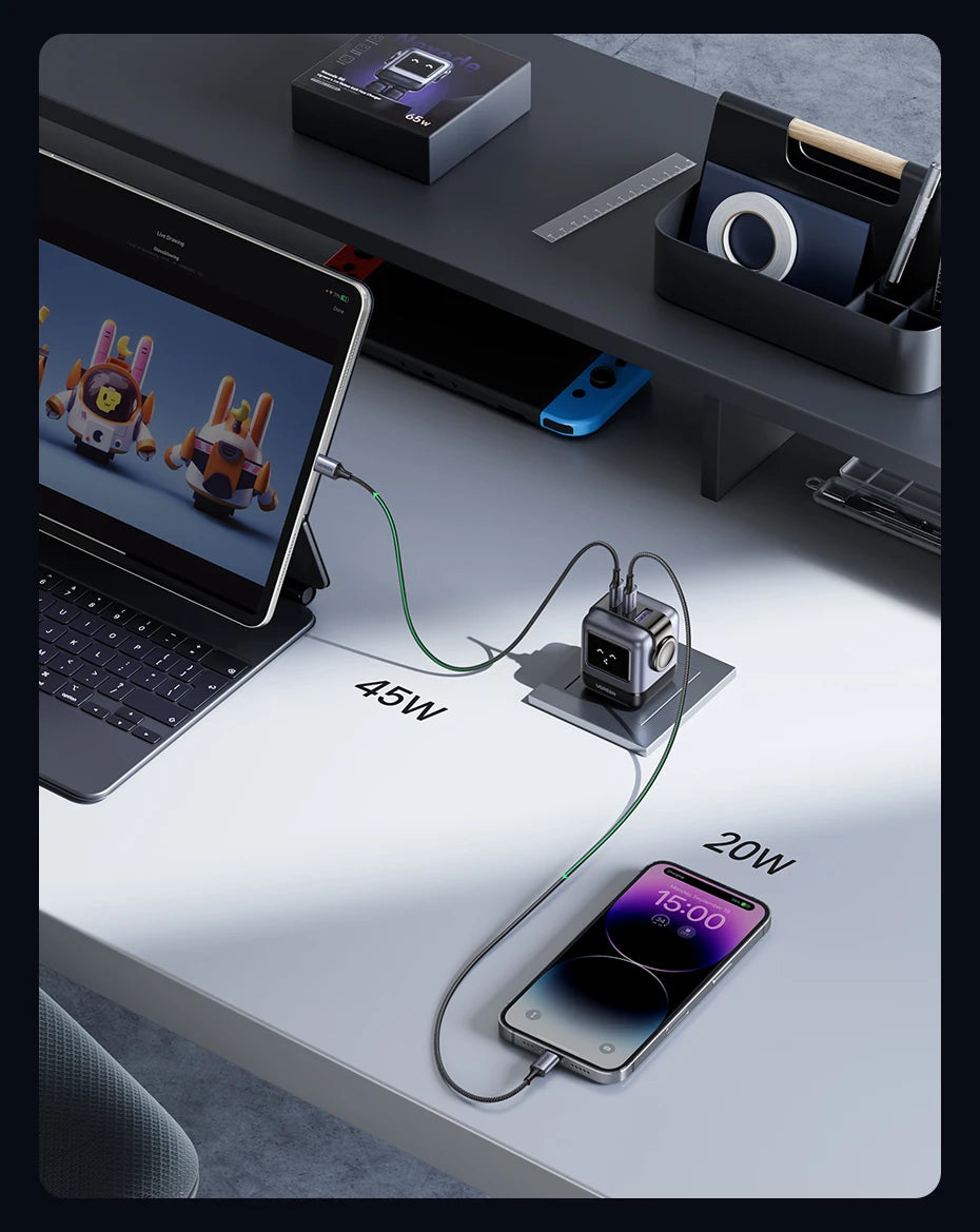 GaN 65W Fast Charger