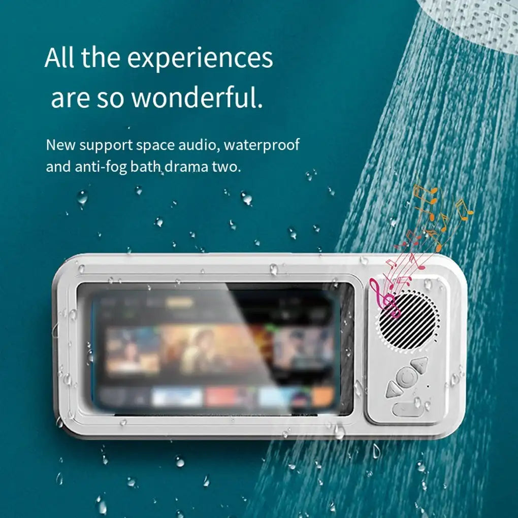 IPX4 Waterproof Phone Case with Bluetooth Speaker