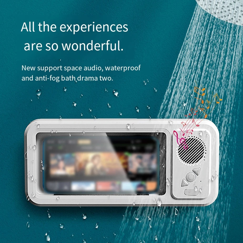 IPX4 Waterproof Phone Case with Bluetooth Speaker