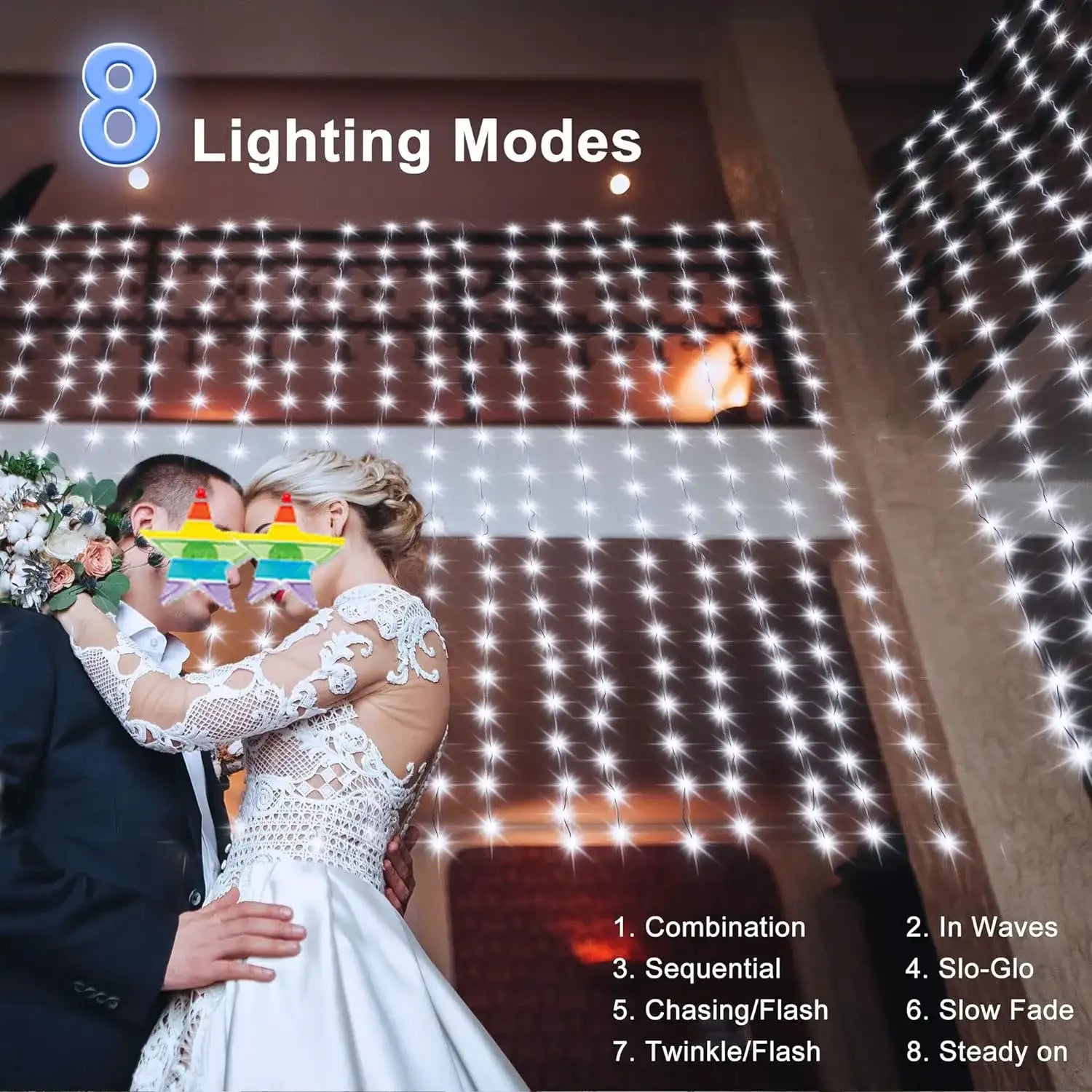 Solar Curtain Lights