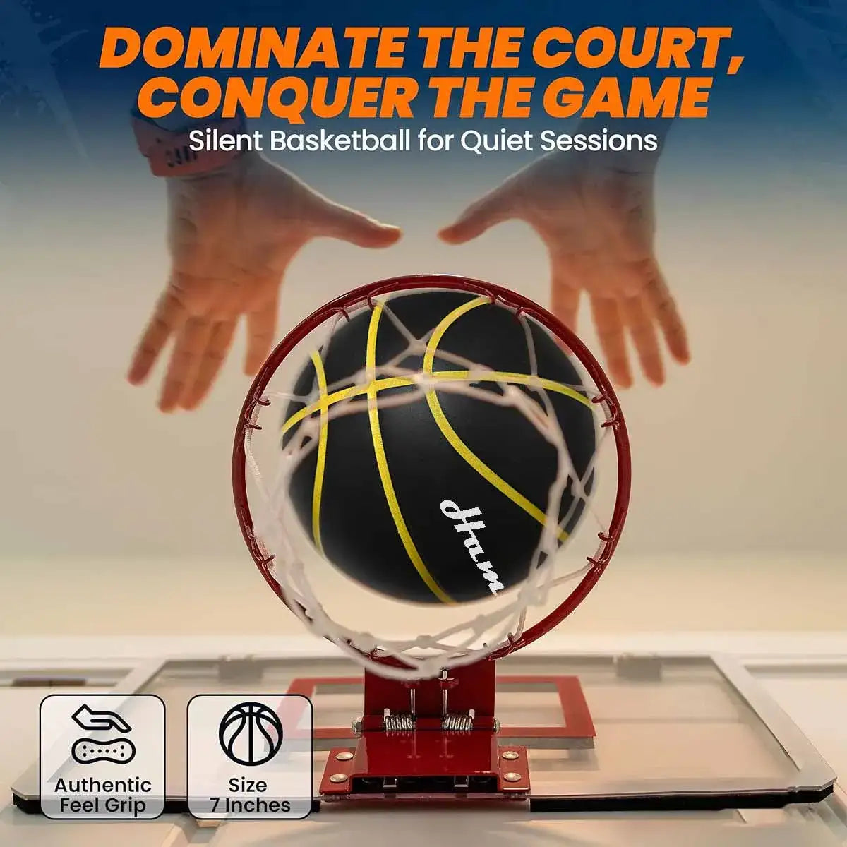 Silent Basketball Indoor Size 7