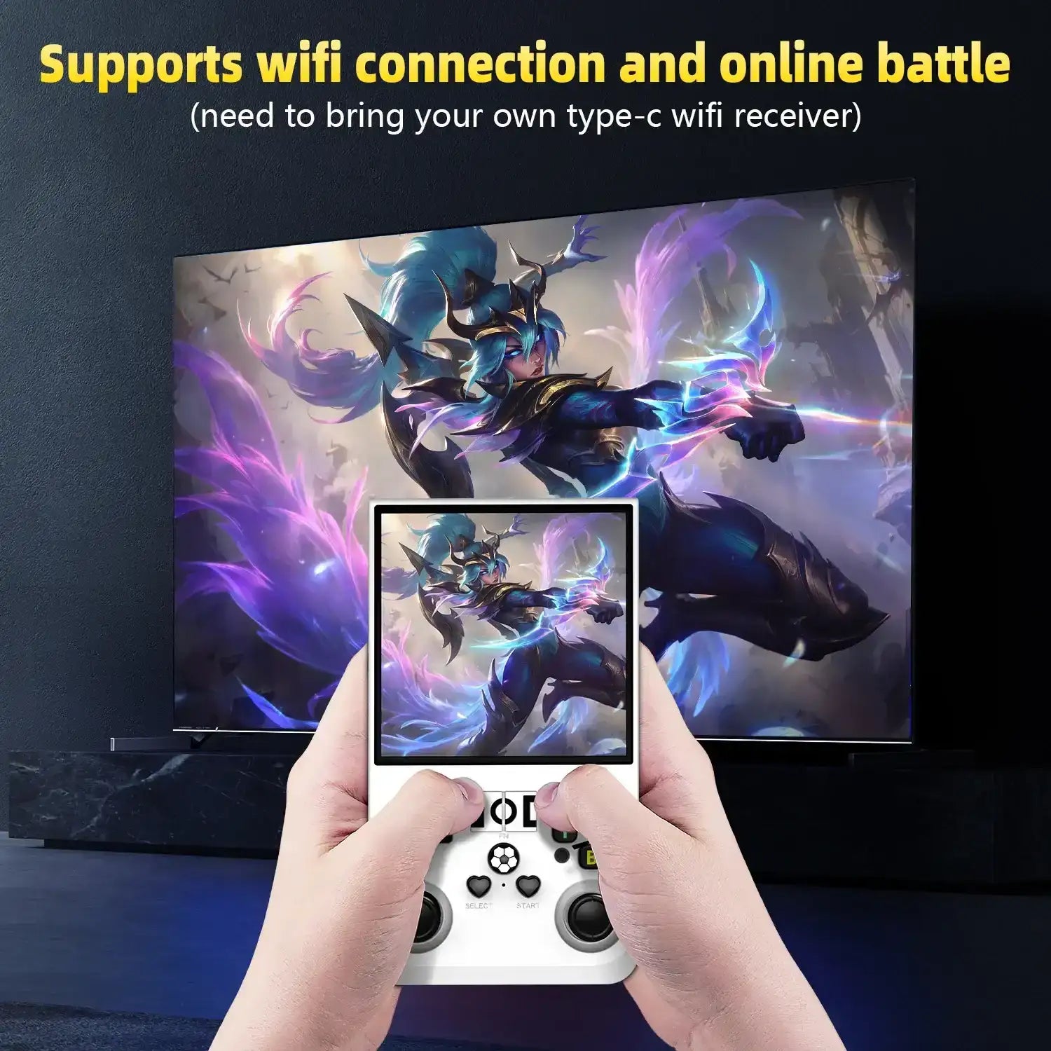 Retro Handheld Game Console