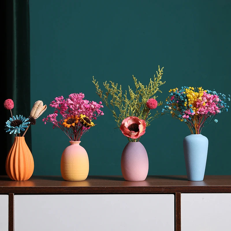 Modern Rustic Nordic Style Ceramic Vase