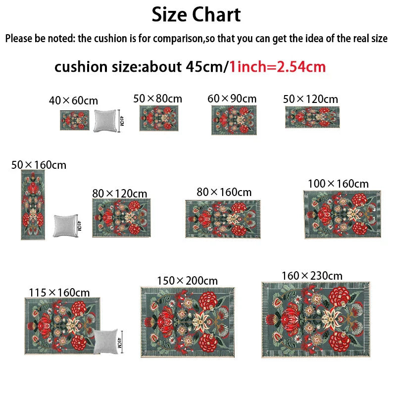 Boho Geometric Area Rug