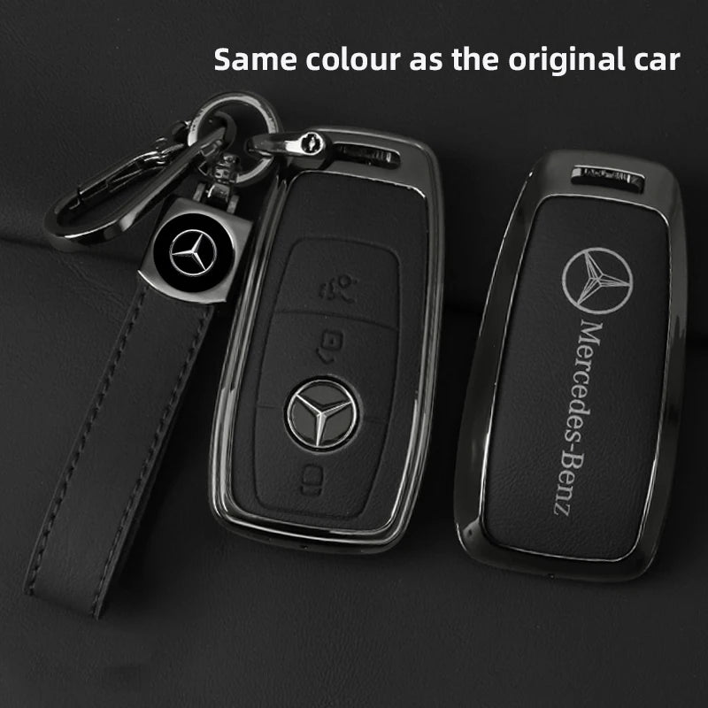 Leather Car Key Case