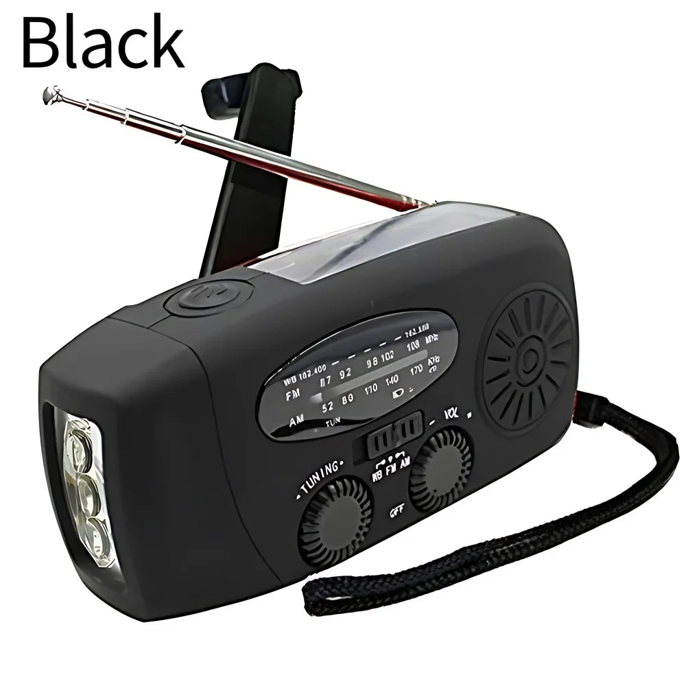 Emergency Solar Hand Crank Radio