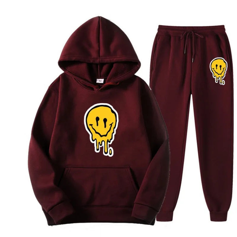 Unisex Winter Fashion Hoodie Set