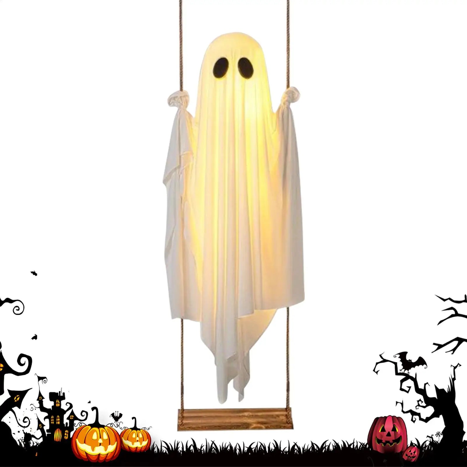 LED Halloween Ghost Decor