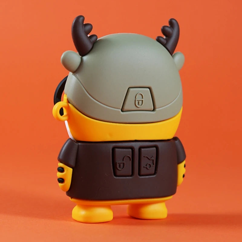 Cartoon Car Key Cover