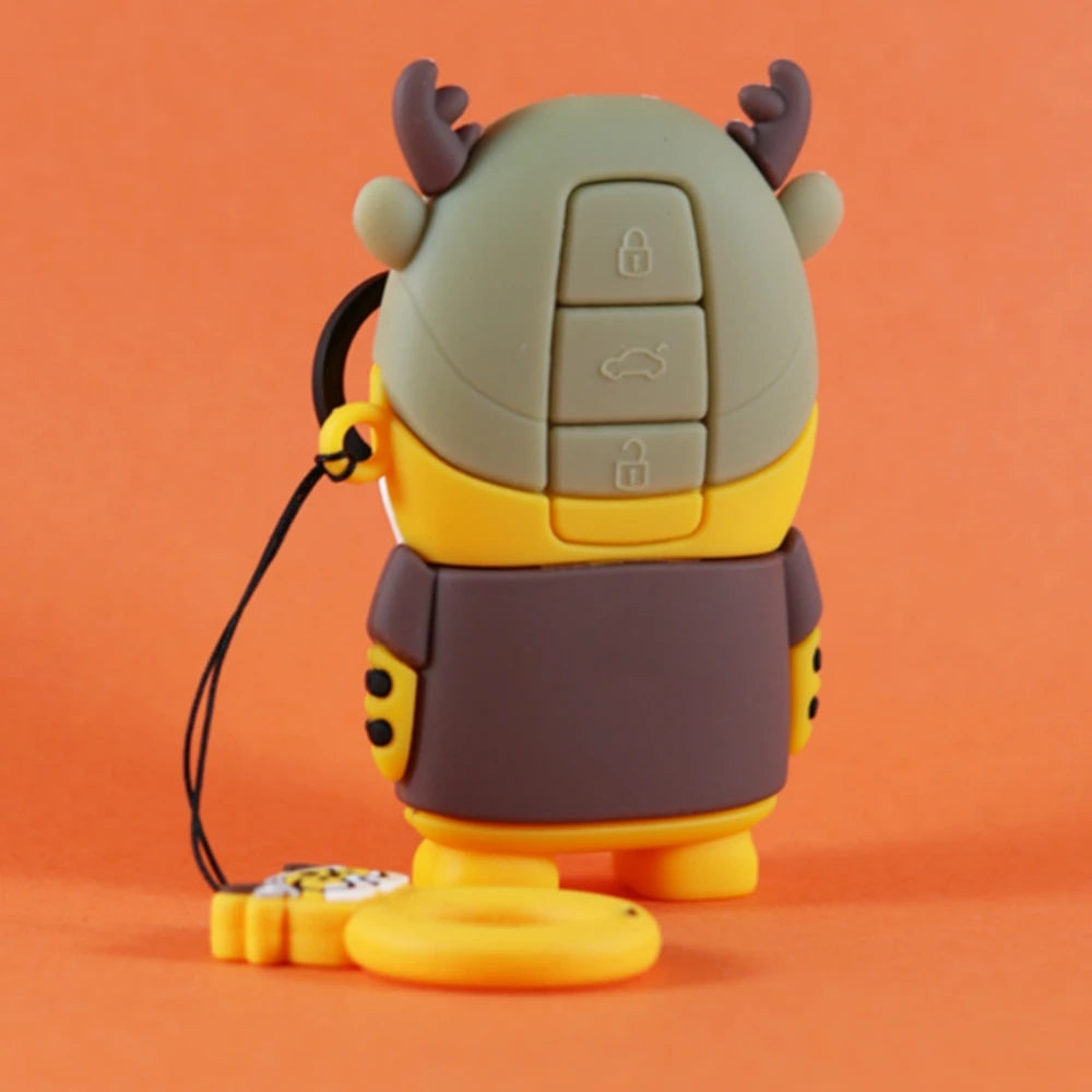 Cute Silicone Car Key Cover
