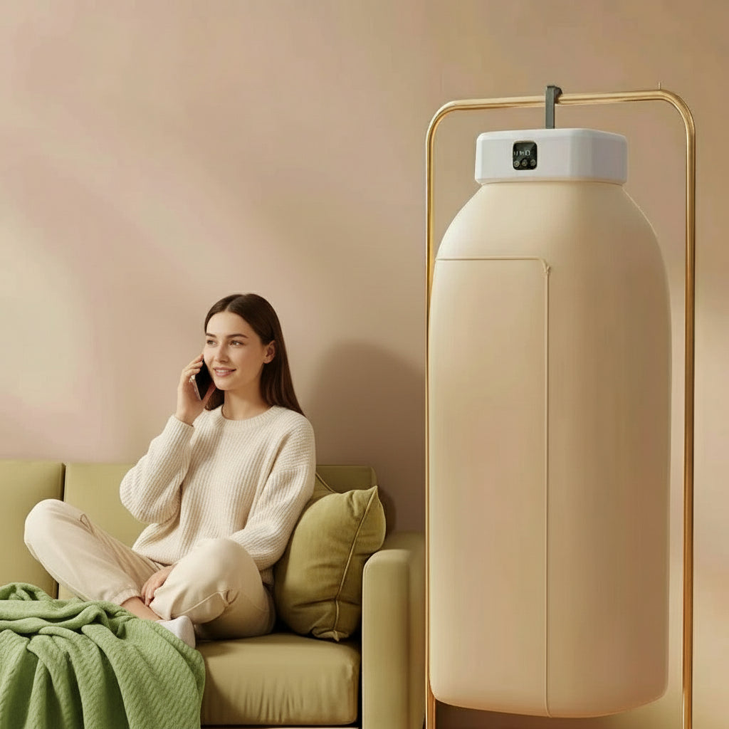 JKUOO 600W Foldable Electric Clothes Dryer