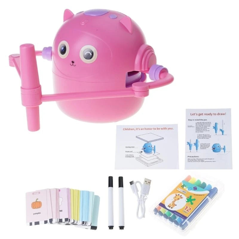 Interactive Educational Drawing Robot Toy