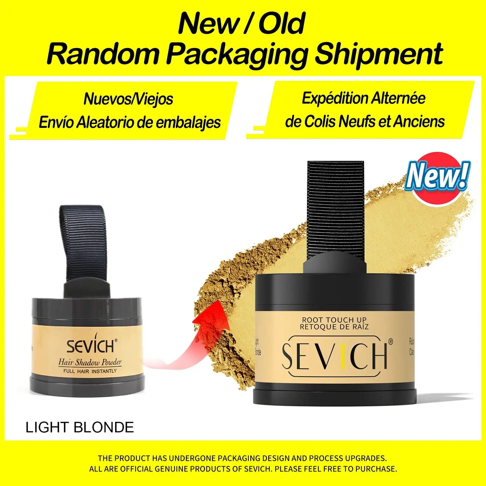 Sevich Hairline Powder 4g - Natural Hair Concealer