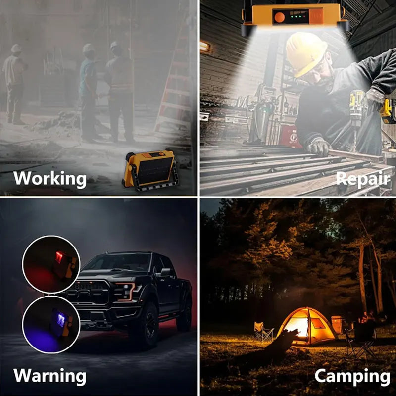 Solar Rechargeable Work Light