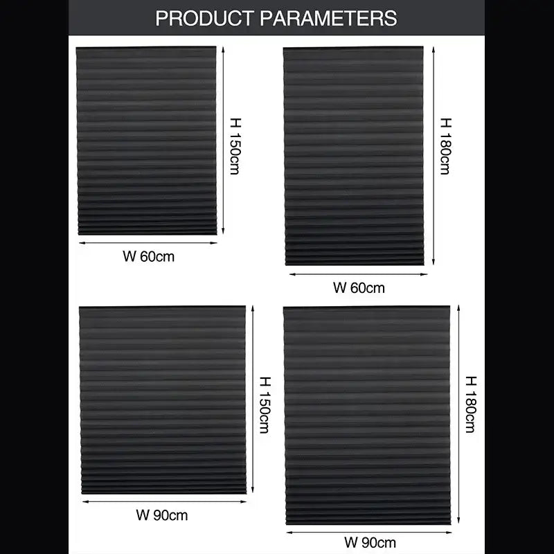 Non Woven Fabric Pleated Curtains