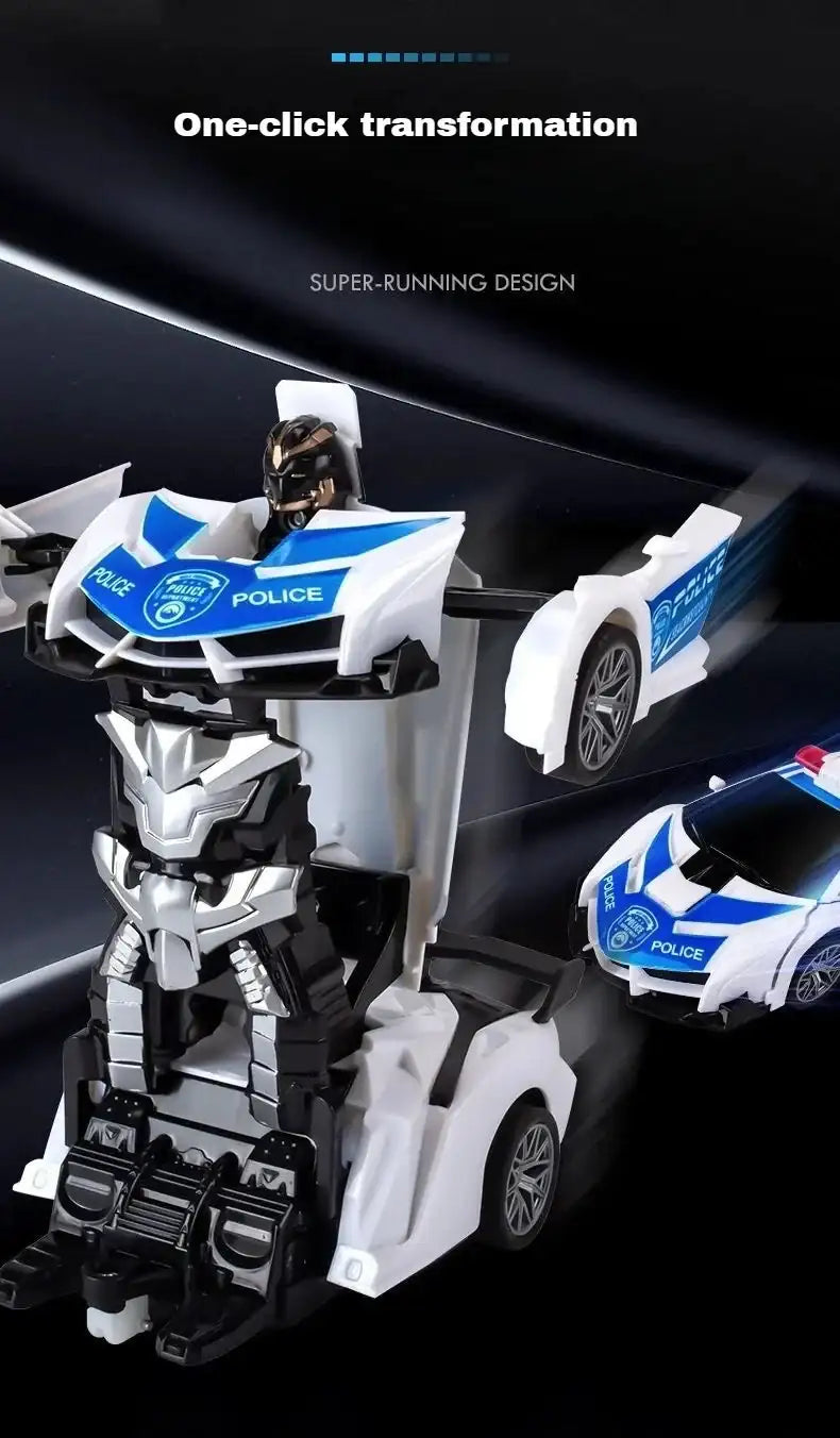 RC Transforming Robot Car