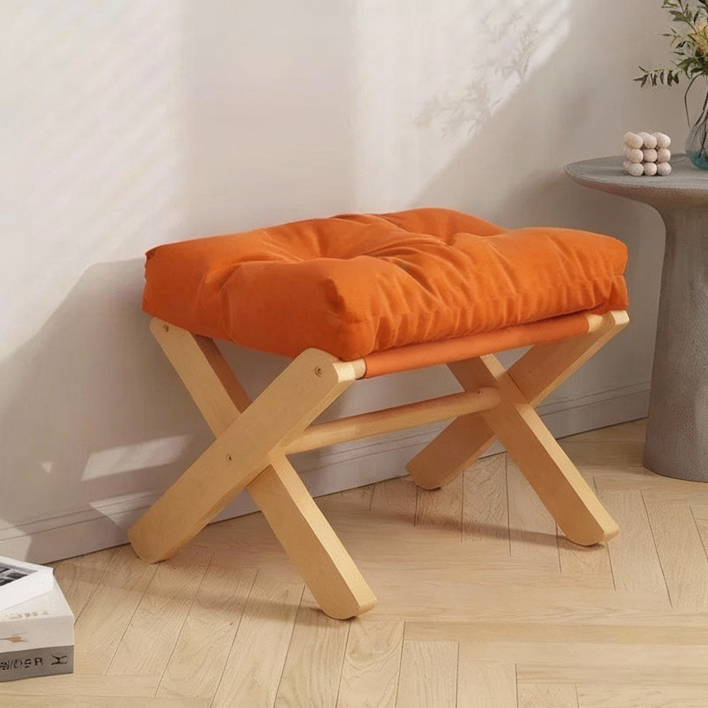 Portable Folding Footrest Stool